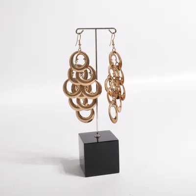 Earrings (Gold) Unknown metal