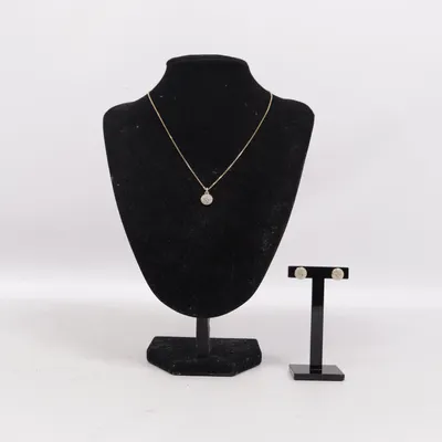 Jewelry set (Gold) from Swarovski Unknown metal