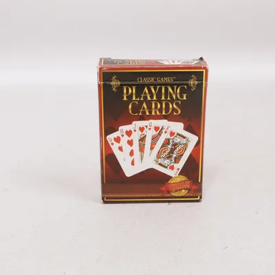 Jeu de cartes (Blanc, Noir, Rouge) de Classic Garments