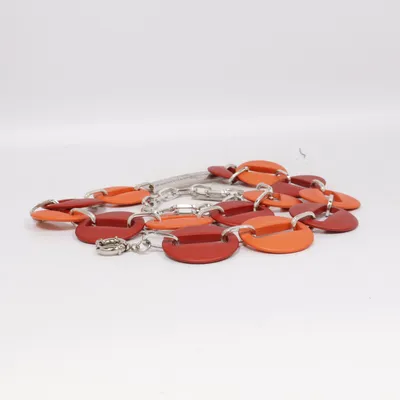 Waistband (Red, Orange, Silver) from Atos Lombardini Unknown metal