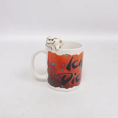 Mug (White, Multicolored) from Diddl