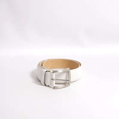 Belt (White) from Alberto Leather