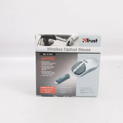 Datormus (Silverfärgad, Svart) från Trust