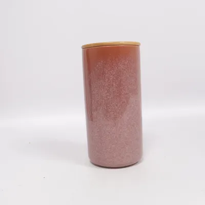 Bocal en verre (Rose)