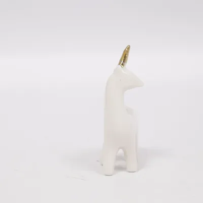 Figurine (White, Gold)