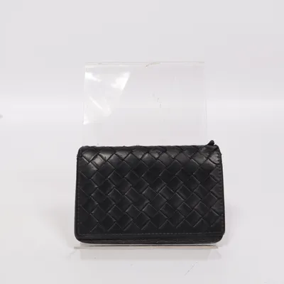 Wallet (Black) from Bottega Veneta