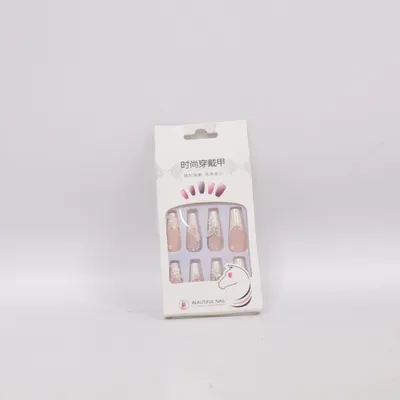 Press on nails (White, Pink, Multicolored) from Beautiful Nail