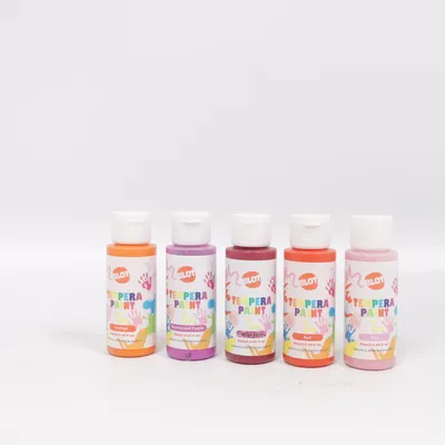 Akrylfärg (Lila, Orange, Rosa, Röd) från Blot