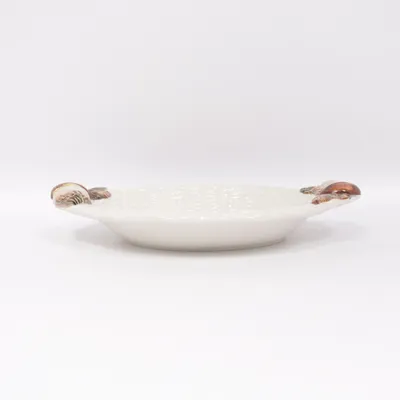 Serveringsfat (Vit, Brun, Grön)