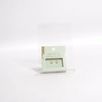 Örhängen (Guldfärgad) Silver
