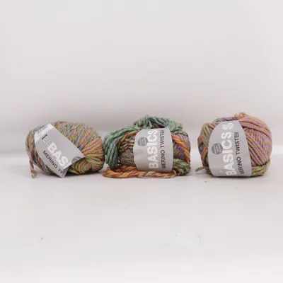 Garn (Merino Twister) fra Lana Grossa Akryl, Merinould