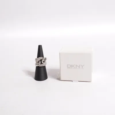 Ring (Silverfärgad) från Donna Karan Okänd metall