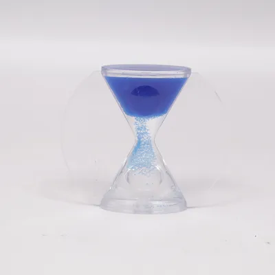 Timeglas (Blå, Transparent)
