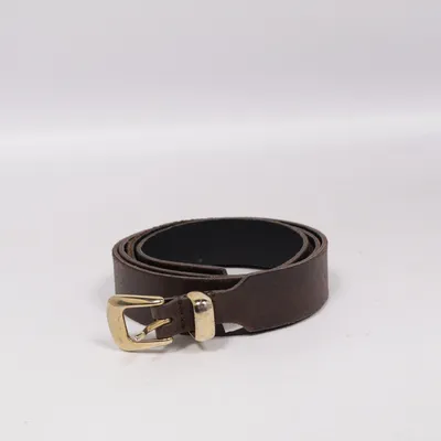 Ceinture (Marron) de Pieces Accessories Cuir