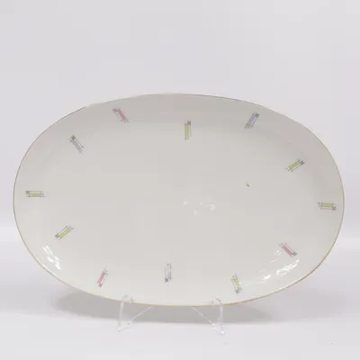 Serving platter (White, Multicolored) from Schumann Arzberg