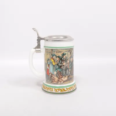 Seidelglas (Hvid, Flerfarvet)