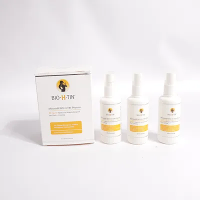 Hair care set (White, Orange) from Bio-H-Tin