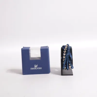 Armbånd (Blå) fra Swarovski Ukendt metal