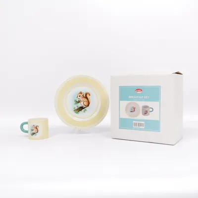 Tableware (Yellow, Blue, White) from Kitsch Kitchen