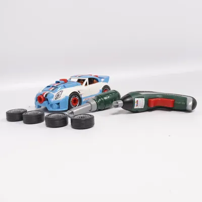 Toy car (Blue, White, Multicolored) from Bosch