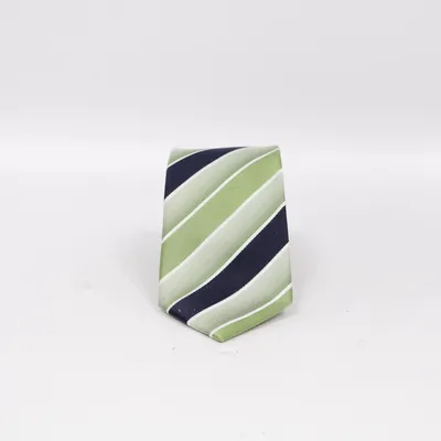 Tie (Green, Blue, White) from Robert Red Silk