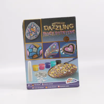 Crafts (Metallic Dazzling Rock Painting) from Grafix