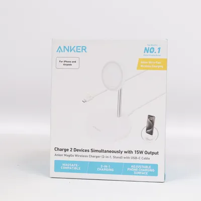 Trådløs oplader (Maggo Wireless Charger) fra Anker