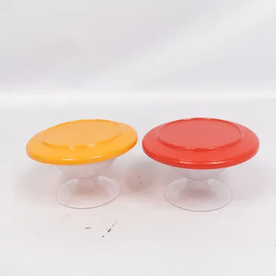 Schaal (Oranje, Rood, Transparant) van Tupperware