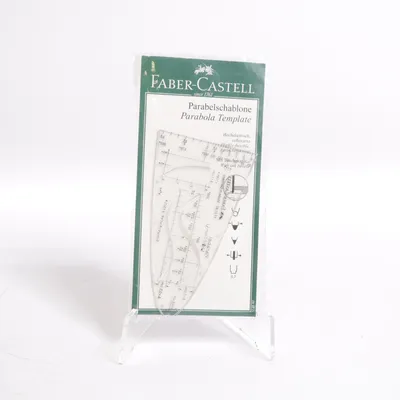 Linjal (Parabelschablone) från Faber Castell