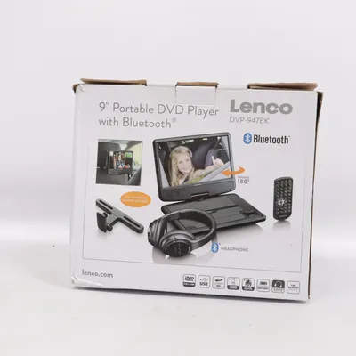 Draagbare dvd-speler (Dvp-947bk) van Lenco