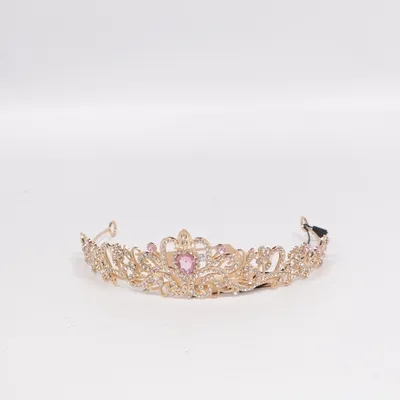 Tiara (Gold, Pink)