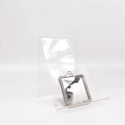 Spegel (Silverfärgad, Blå)