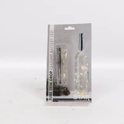String lights (Tube Dew Drop) from Star Trading