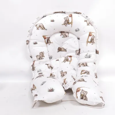 Nid de bébé (Blanc, Multicolore) de Littlephant