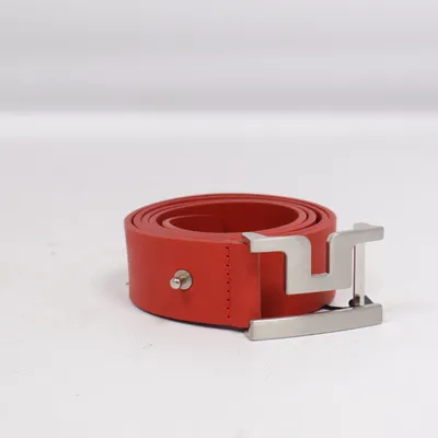 Riem (Rood) van J.Lindeberg Leer