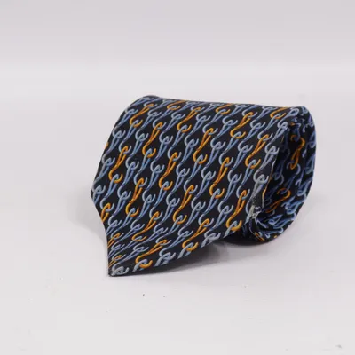 Tie (Blue, Multicolored) from Gucci Silk
