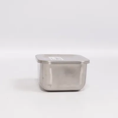 Lunch box (Silver) from Piazza