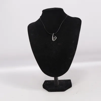 Ketting (Zwart, Zilver) van Trendy Onbekend materiaal
