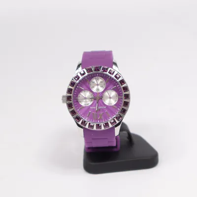 Wristwatch (Purple) from Jacques Lemans