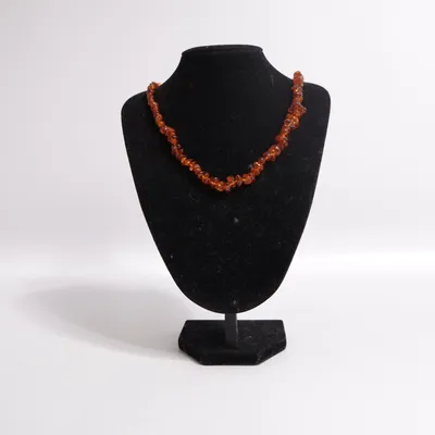 Necklace (Brown) Amber