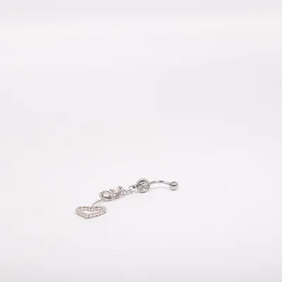 Piercingsmykke (Sølv) Ukendt metal