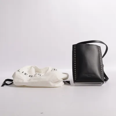 Sac à bandoulière (Handytasche - Paper Bag Stud Ani „Black“) de Liebeskind Berlin Cuir