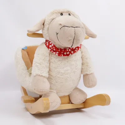 Rocking horse (Beige, White) from Supra