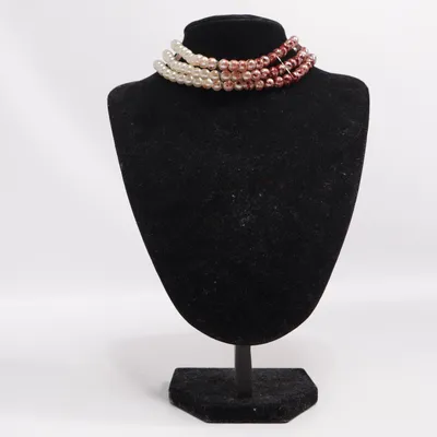 Ras-de-cou (Blanc, Rose, Multicolore) de Claire's Métal inconnu