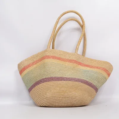 Beach bag (Beige, Multicolored) from Giovanni