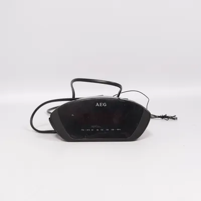Radio-réveil (Noir, Argent) de AEG