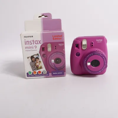 Polaroidkamera (Instax Mini 9) från Fujifilm