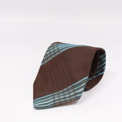 Stropdas (Bruin, Blauw) van Kenzo Homme Zijde