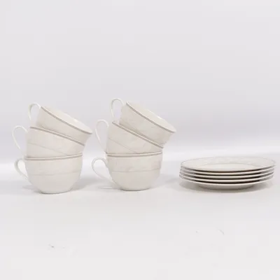 Ensemble de vaisselle (Blanc, Gris) de Via