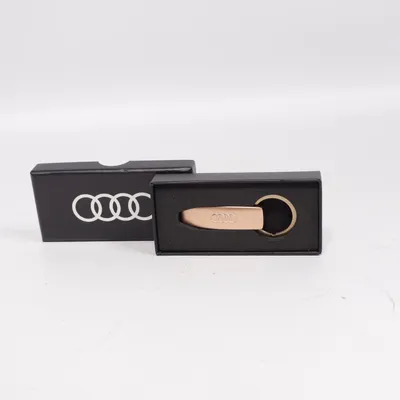 Keyring (Gold) from Audi